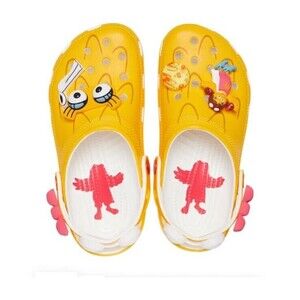 Mcdonald's X Crocs Shoes - McDonald’s Classic Birdie Clogs for Women and Men